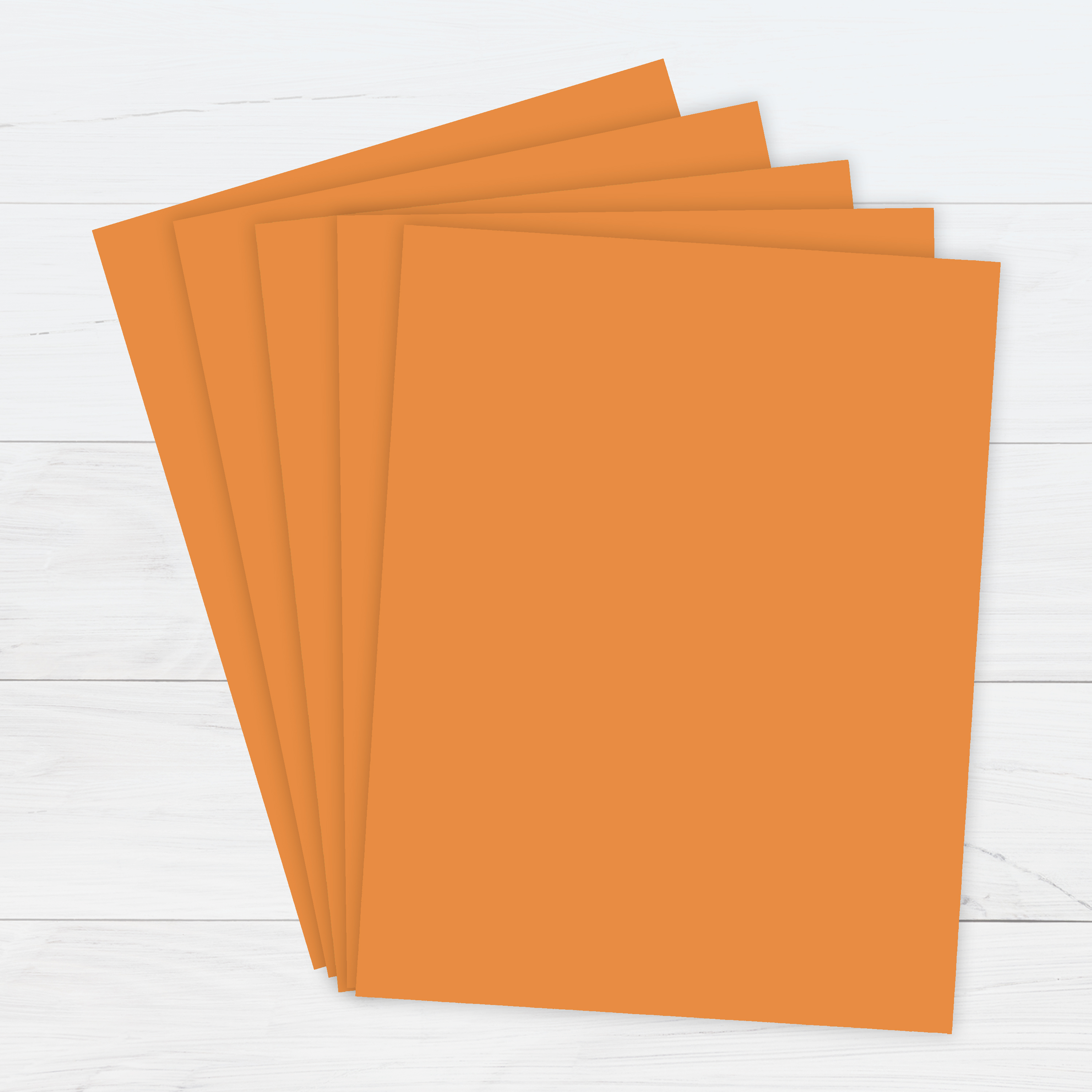 Printworks Bright Color Paper, Orange, 8.5 x 11, 24 lb, 1000 Sheets